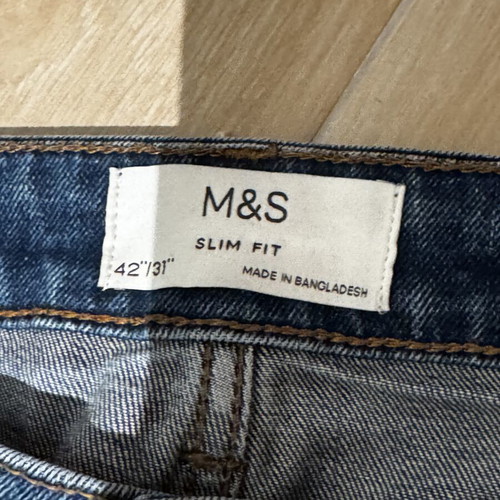Jean Marks & Spencer used, men's blue W42 L31