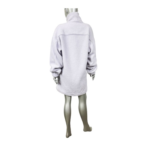 COS Teddy tunic dress used, size S, purple