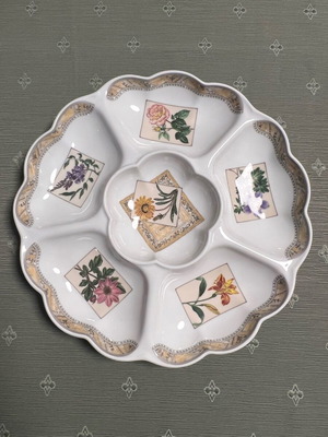 Royal Worcester Evesham large fine porcelain serving dish for appetizers new
