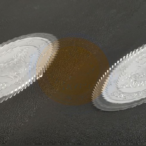 Κέρμα 2 ευρώ 2023 Ελλάδα μεταχειρισμένο σε κάψουλα προστασίας