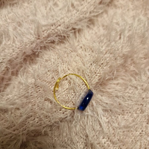 Ring with liquid glass new