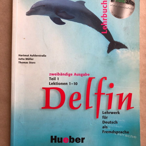 Delfin A1 A2 Lehrwerk for German as a Foreign Language used, volume 1