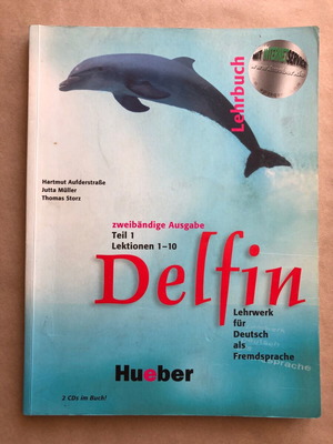 Delfin A1 A2 Lehrwerk for German as a Foreign Language used, volume 1
