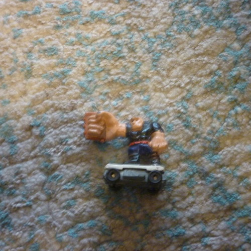 Fist Fight Punch Brass Knuckles figure used skateboardmania Savage Mondo Blitzers