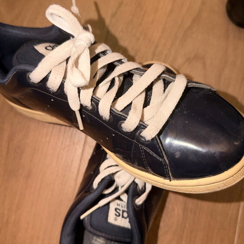Adidas Stan Smith patent leather sneakers vintage Y2K size 40 used