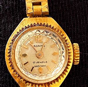 17 jewels vintage γυναικείο ρολόι δεκαετίας 70
