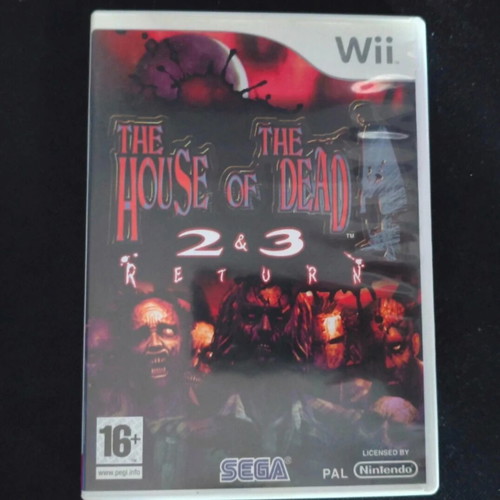Wii The House of the Dead 2 & 3 game