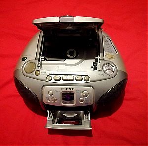 CD, radio cassette player