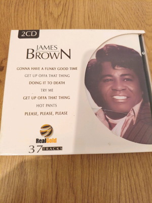 James Brown Real Gold διπλό CD σαν καινούργιο με 37 τραγούδια