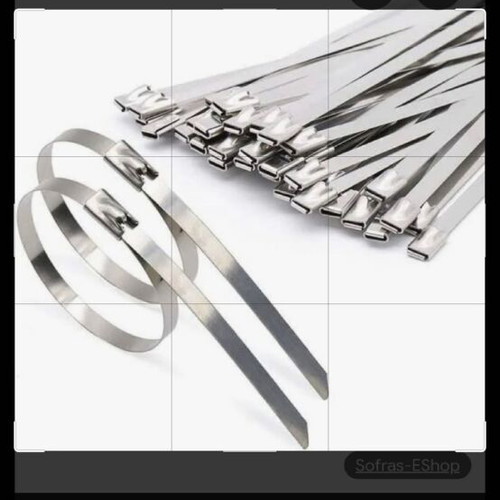 Stainless steel cable ties 4.6x400mm new