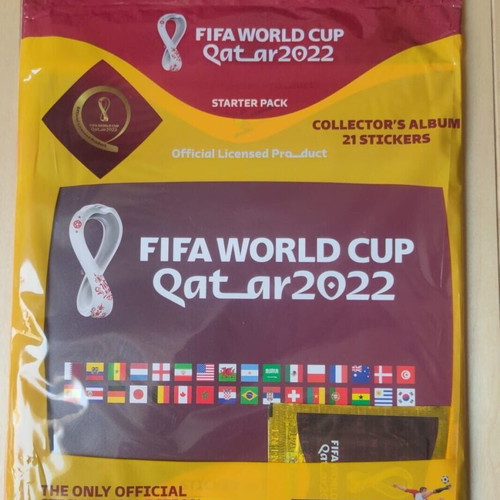 Panini Qatar 2022 FIFA World Cup starter pack new sealed