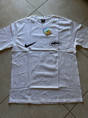 Nike x Corteiz Dun It Tee new, size Large, white