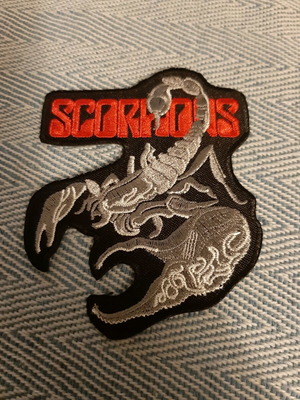 Scorpions embroidered patch new