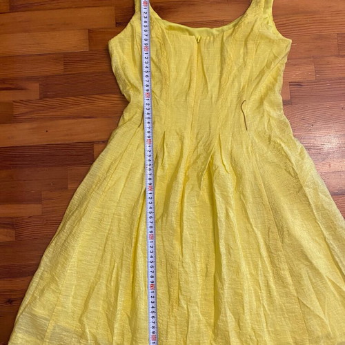 Nine West dress yellow small like new