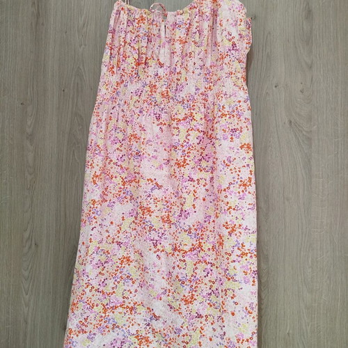 H&M Floral Midi Dress XL like new, multicolor