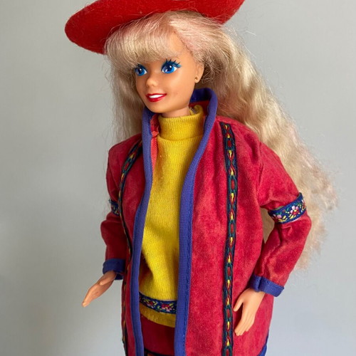 Mattel Barbie doll United Colors of Benetton 1990 used