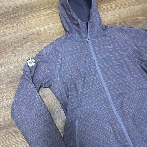 Bergans of Norway Rain Vika women's long jacket XL used, gray and blue