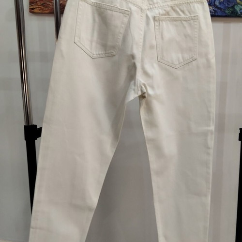Pull&Bear Mom Fit Jeans ecru size EUR 42 like new