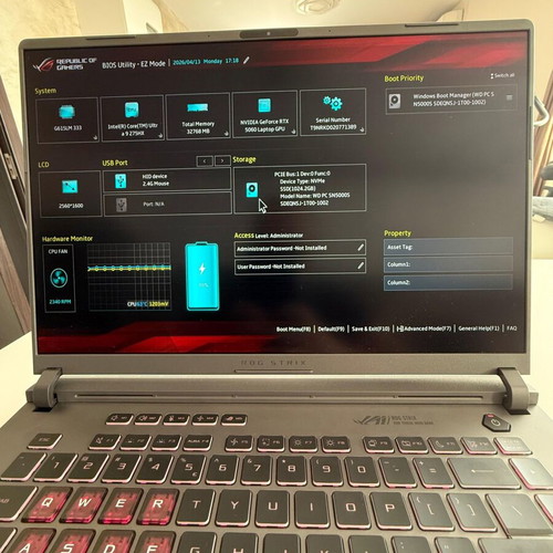 Asus ROG Strix G16 G615 i9 Ultra, RTX 5060, 32GB RAM, new