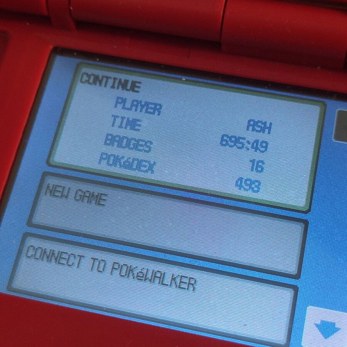 Pokemon SoulSilver original game cartridge used, fully completed save