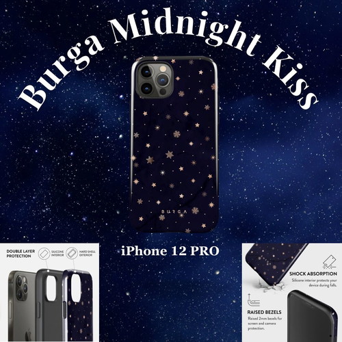 Burga Midnight Kiss iPhone 12 Pro case like new