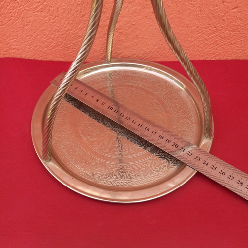 Coffee tray used, brass in excellent condition