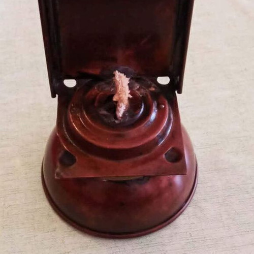 Authentic Antique Kerosene Lantern for Photographic Darkroom used