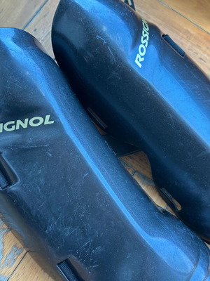 Rossignol ski shin guards used