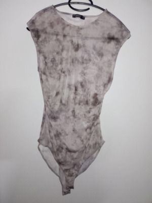 Stradivarius transparent tulle bodysuit like new, size medium