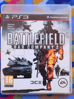 Battlefield: Bad Company 2 PS3 game like new, action shooter