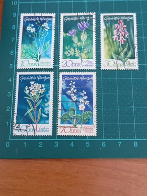 Γραμματόσημα Γερμανίας DDR 1970 Protected Plants σε άριστη κατάσταση