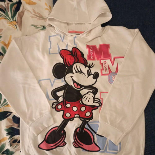 Minnie Mouse 2-piece set hoodie and leggings like new, size 164
