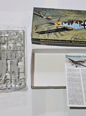 Messerschmitt Bf 109E-4/7 Trop πλαστικό μοντέλο σαν καινούργιο, Hasegawa 1/72