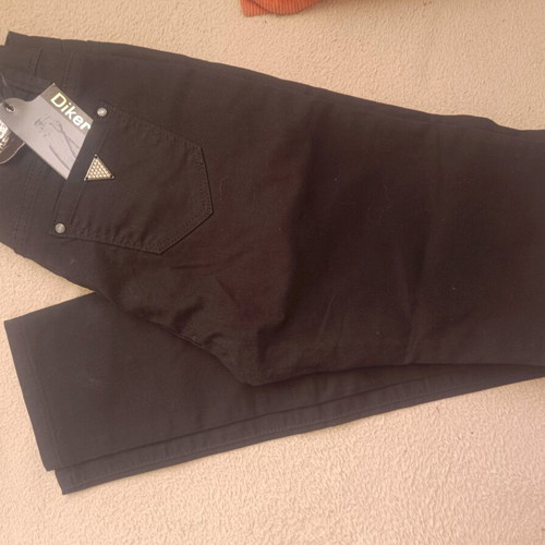 Diker Style Slim Fit Pants 38 new, black