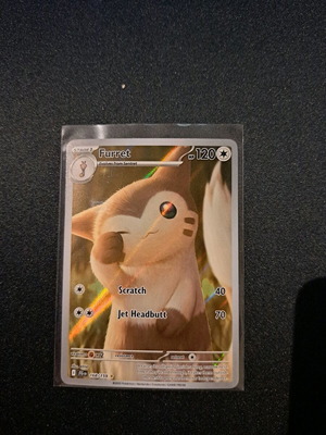 Κάρτα Pokemon Furret #168, νέα, Journey Together