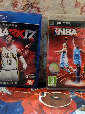 NBA 2K17 (PS4) και NBA 2K13 (PS3) μεταχειρισμένα