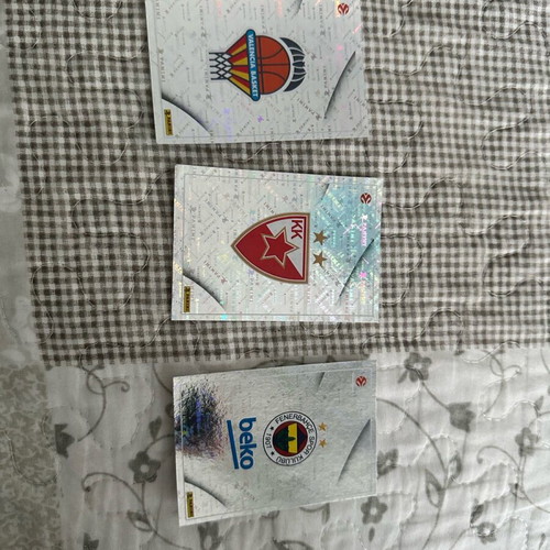 Panini Basket Euroleague 25-26 Cards new with bonus