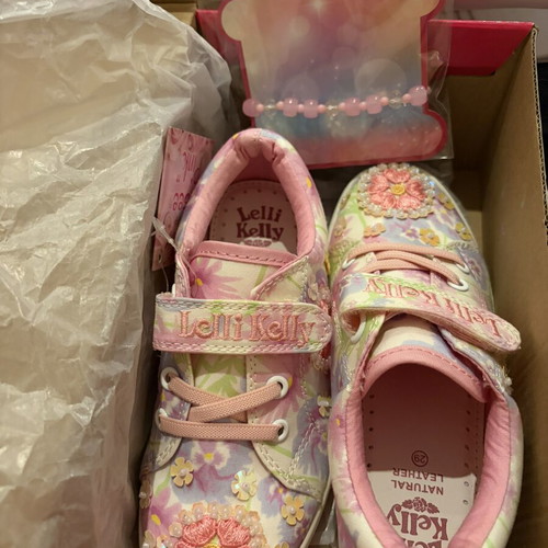 Lelli Kelly Eloise Kids Sneakers new, pink multicolor, size 29