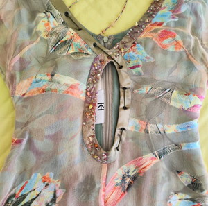 Καλοκαιρινό φόρεμα καφτάνι Kathy Heyndels size M