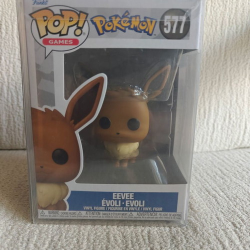 Funko Pop Pokemon Eevee 577 with protector new