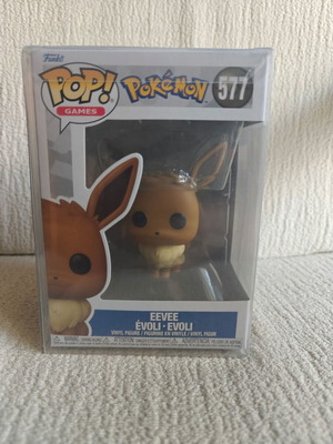 Funko Pop Pokemon Eevee 577 with protector new