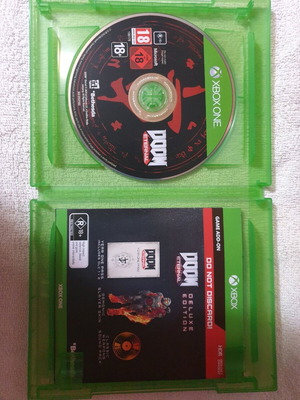 Doom Eternal Deluxe Edition Xbox One καινούργιο χωρίς Art Cover
