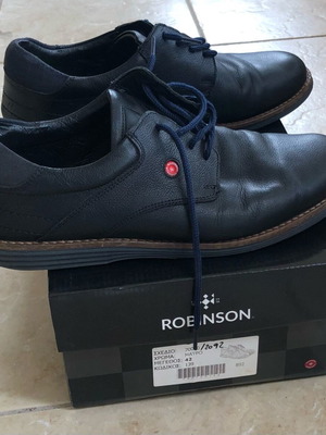 Παπούτσια Robinson ανδρικά μαύρα μεταχειρισμένα No 42 casual