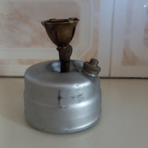 Vintage Soviet petrol stove used