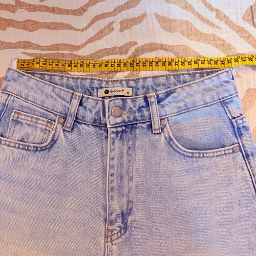Psilomeso Koko jeans new, extra wide leg, blue, size S-M