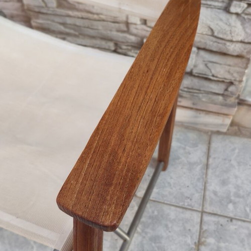Gloster set of 2 armchairs and table