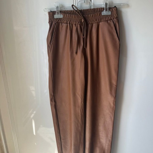 Set of two women's leather jogger pants Secret, like new, size S