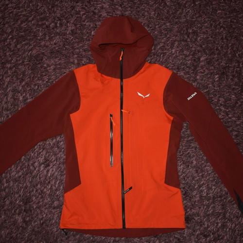 Salewa Committed Durastretch men's jacket size S like new, red