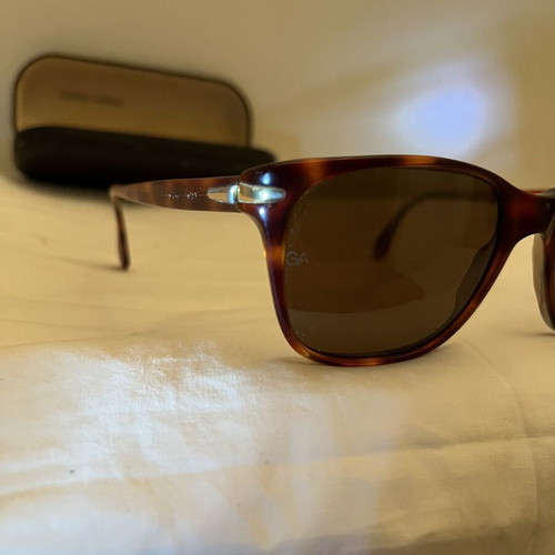 Giorgio Armani Mod. 810 vintage sunglasses, brown