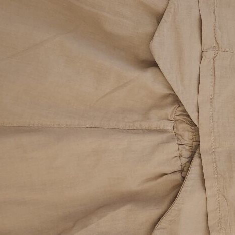 New Collection cotton co-ord set used, vest and shorts, beige